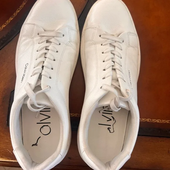 Calvin Klein White Sole Sneakers - Picture 4 of 4